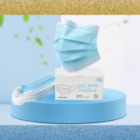 Us Europe Standard Blue Disposable Medical Face Mask