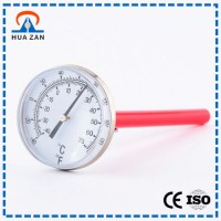 Portable Thermometer Mechanical Stainless Steel High Temperature Gauge