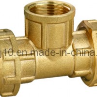 Brass Female Tee Pipe Fittings for PE Pipe Fitting