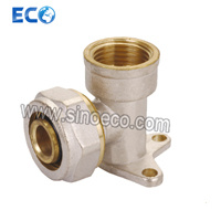 Brass Pex Pipe Fitting Female Seat 90 Degree Elbow
