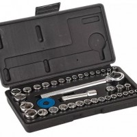 Jj-104 40PCS Socket Wrench Too/Hex Socket Sets Hand Socket