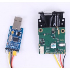 100m Laser Rangefinder Sensor Module Small Size with USB图1