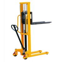 Hydraulic Hand Forklift Stacker with Foot Pedal