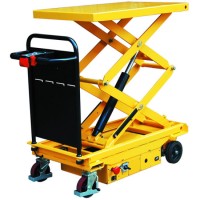 Self-Propelled Electric Hydraulic Scissor Lift Table Truck