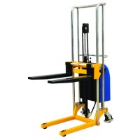 Electric Hydraulic Fork Lift Type Forklift Half Pallet Stacker