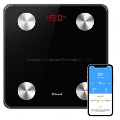 Competitive Price 2020 Bluetooth Body Electronic Weighing Body Fat Smart Scale图1