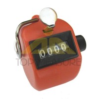 Hand & Desk Tally Counter Red