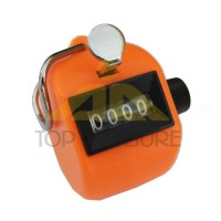 Hand & Desk Tally Counter Orange