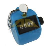 Hand & Desk Tally Counter Blue