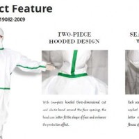 Disposable Medical Protective Clothing Preventing Infection for Medical Use