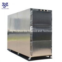 Morgue Products Funeral 3 Bodies Mortuary Refrigerator Price