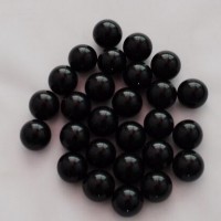 Solid Black & White Porcelain Marbles 16mm 22mm Glass Marbles