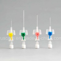 Ce&ISO Approved IV Catheter IV Cannula  Injection Port  Pen-Like  with Wings
