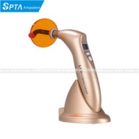 Dental Wireless Cordless LED Curing Light Lamp 1500MW Guide Tip 5W Blue Light