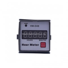 Hour Meter 50Hz 220VAC-240VAC Panel Mount Electronic Quartz Hour Time Counter图1