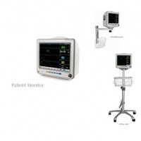 Multi Parameters 12.1"  15.1"Touch Screen ICU Medical Portable Patient Monitor with ECG/NI