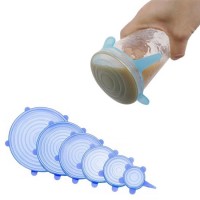 FDA Reusable Silicone Stretch Food Lids