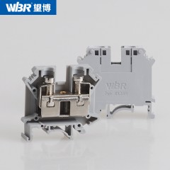 Din rail terminal block pure copper connector UK35B图1