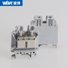 Din rail terminal block pure copper connector UK35N图1