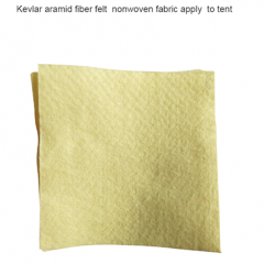 Kevlar aramid fiber felt nonwoven fabric apply to tent图1