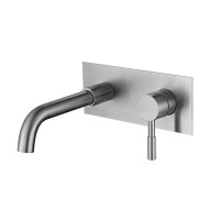 Brushed In wall mounted 304 concealed bathroom water tap