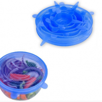 Food Grade Reusable Silicone Food Covers Stretch Lids