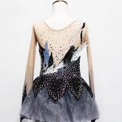 Robe de patinage artistique dresses de danse artistique图3