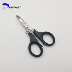 Hot Sale Black Mini 5 inch Stainless Steel Fishing Scissors图3