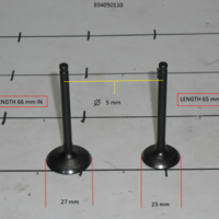 motorcycle valve AT125