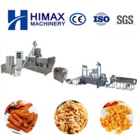 Twin Screw Extruder Puff Corn Snack Food Extrusion Machine