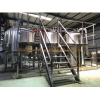 Cassman 2000L SUS304 3 Vessels Beer Brewing Equipment for Sale