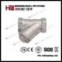 Stainless Steel Industrial/Sanitary Y-Type Female Threaded Strainer Water Filter (HW-FL 1002)