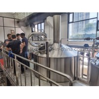 2000L 20hl SUS304 3 Vessels Beer Brewing Equipment Craft Brewery Equipment