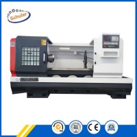 Flat Bed Horizontal CNC Turning Center Lathe Machine