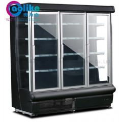 American Style Multi-Deck Glass Door Refrigerated Display Chiller with High Quality & Optional Color图1