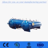 Rubber Gloves Vulcanization Horizontal Autoclave Machine/Vulcanizing Autoclave for Rubber Tube