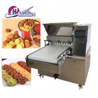 Bakery Equipment PLC Wire Cut Cookies Depositor Biscuits Making Machine