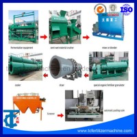 2-3 Ton Per Hour Cow Dung Organic Fertilizer Granulator Production Line