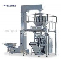 Automatic Multihead Weigher Patato Chips / Snack / Candy / Spaguetti / Chifle Pillow Shape Vertical 