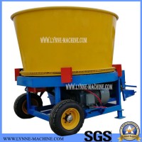 2-15tons/Hour Rotary Wheat/Rice Straw Round Bale Crusher Shredder