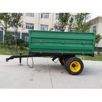 2-10ton Farm Trailer with Dump for Agricultural Tractor