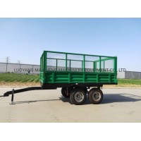 2-10ton Farm Trailer for Implement Use with Dump Hydraulic Function
