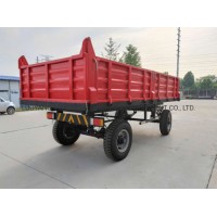 2-10t Farm Trailer with Dump Hydraulic by Factory Price