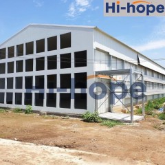 Hot DIP Galvanized Steel Chicken House for Layer Farm图1