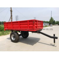 2-10t Farm Trailer with Dumping for Implement Use