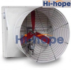 Hi-Hope 54in Fiberglass Cone Fan with Louver Shutter图1