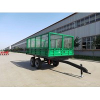2-10t Farm Trailer for Tractor Use with Dump Hydraulic Function