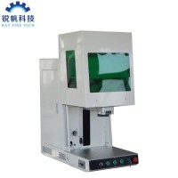 China Made Mopa Fiber Laser Marking Machine 70W M6 with Closed Design