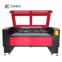 1610 2 Heads Fabric Textile CO2 Laser Engraving Cutting Machine
