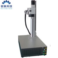 Raycus 50W Fiber Laser Marking Machine for Jewelry  Phone Case  Metal Surface